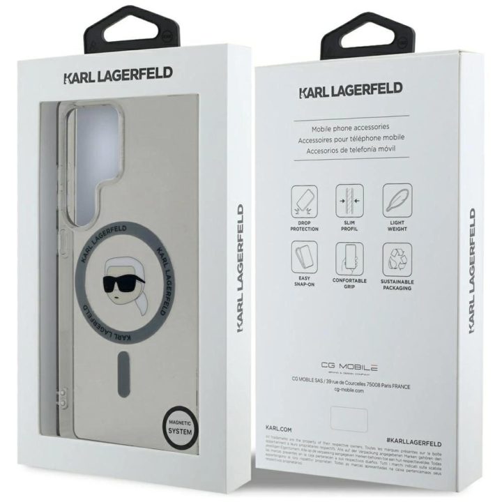 dėklas su MagSafe“ funkcijai skirta Samsung Galaxy S25 Ultra, juodas