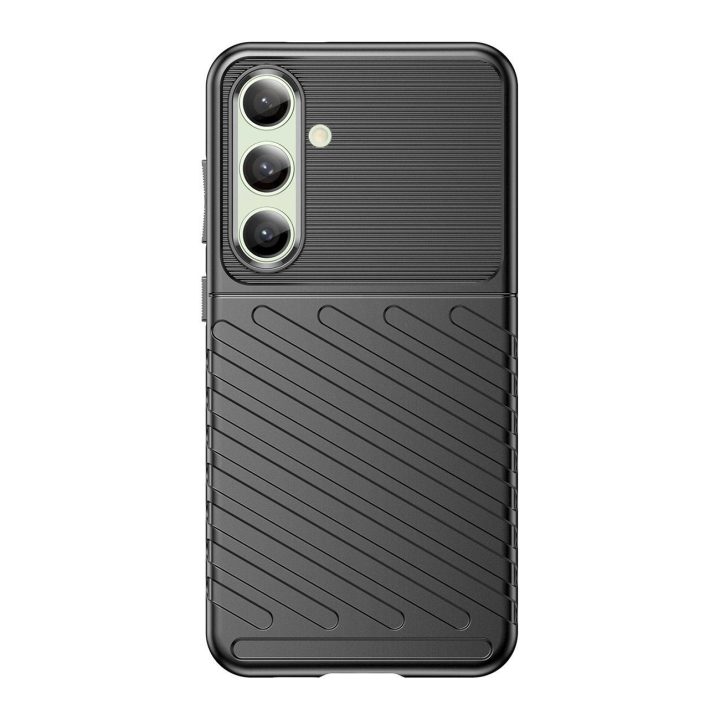 Stilingas ir Patikimas Dėklas Samsung Galaxy S24 FE – juodas