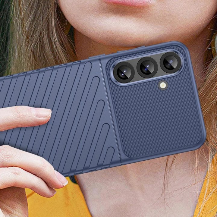 Apsauginis Dėklas Samsung Galaxy S25+ Mėlynas