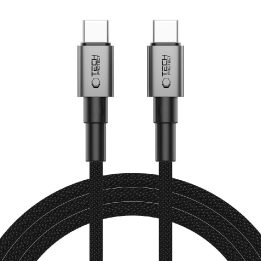 Kabelis USB-C PD100W/5A – 200 cm, pilkas