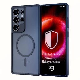Dėklas Satin Armor MagCase Samsung Galaxy S25 Ultra, skaidrus