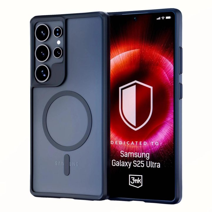 Dėklas Satin Armor MagCase Samsung Galaxy S25 Ultra, skaidrus