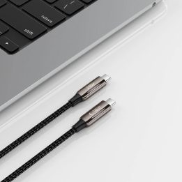 USB-C kabelis 240W 2m Juodos spalvos