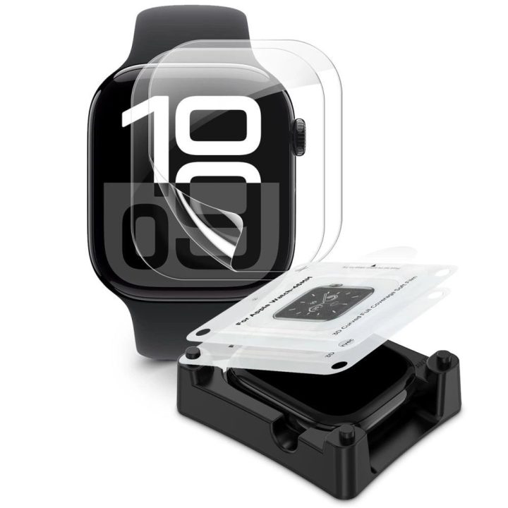 plėvelė 2-pakuotė Apple Watch 10 42 mm – Skaidri