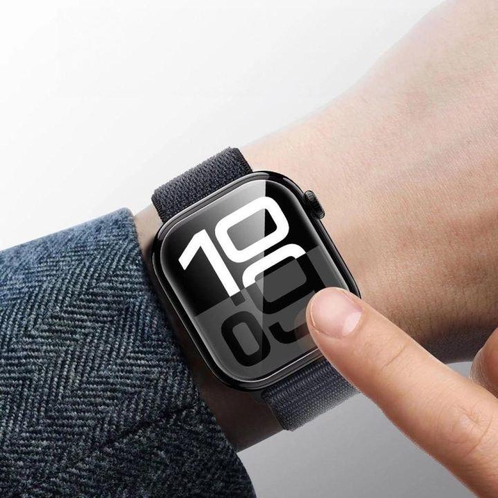 apsauginis stikliukas Apple Watch 10 46 mm – skaidri
