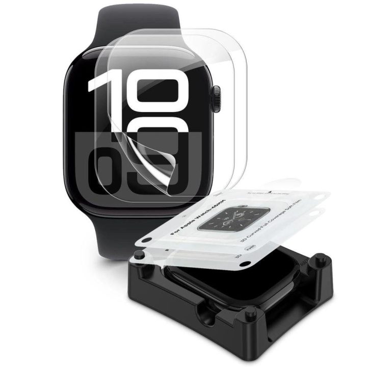 apsauginis stikliukas Apple Watch 10 46 mm – skaidri