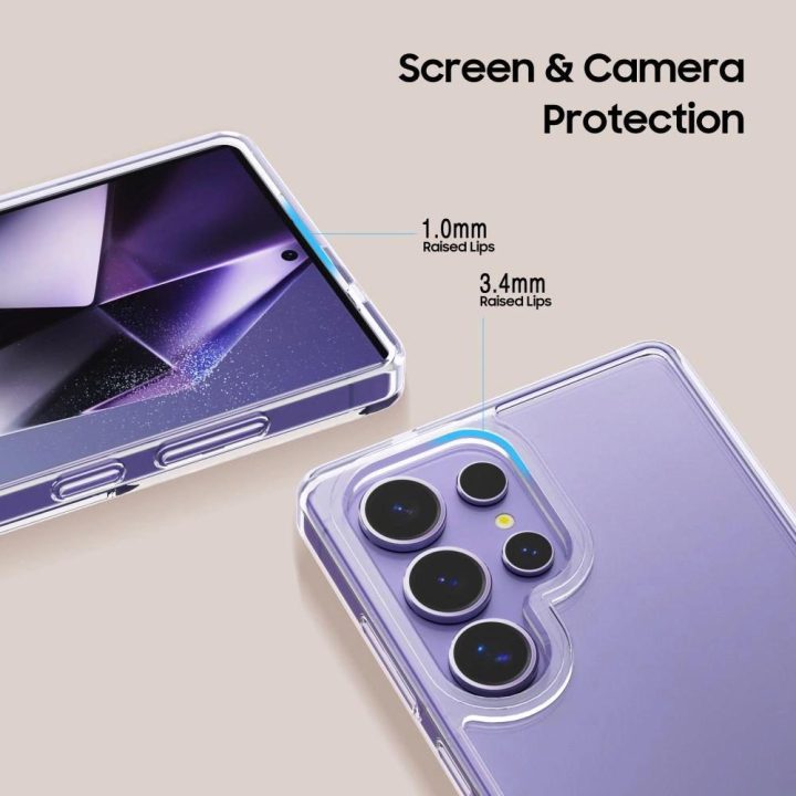 dėklas Samsung Galaxy S25 Ultra – skaidrus