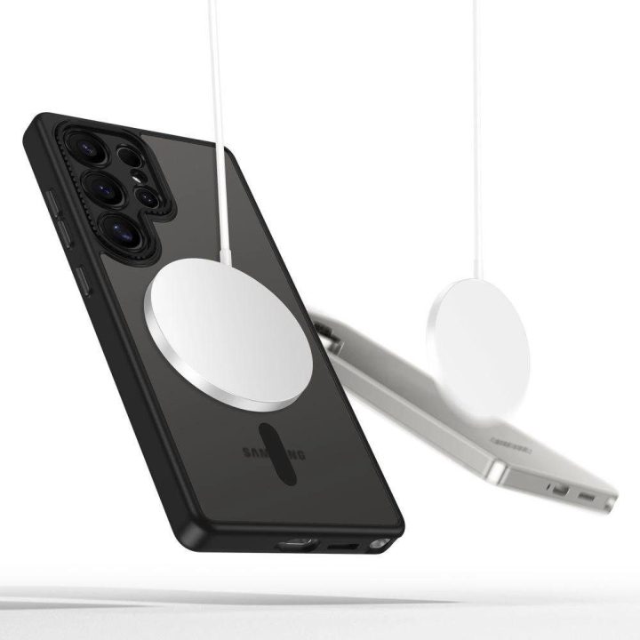 Dėklas skirtas Samsung Galaxy S25 Ultra – juodos spalvos