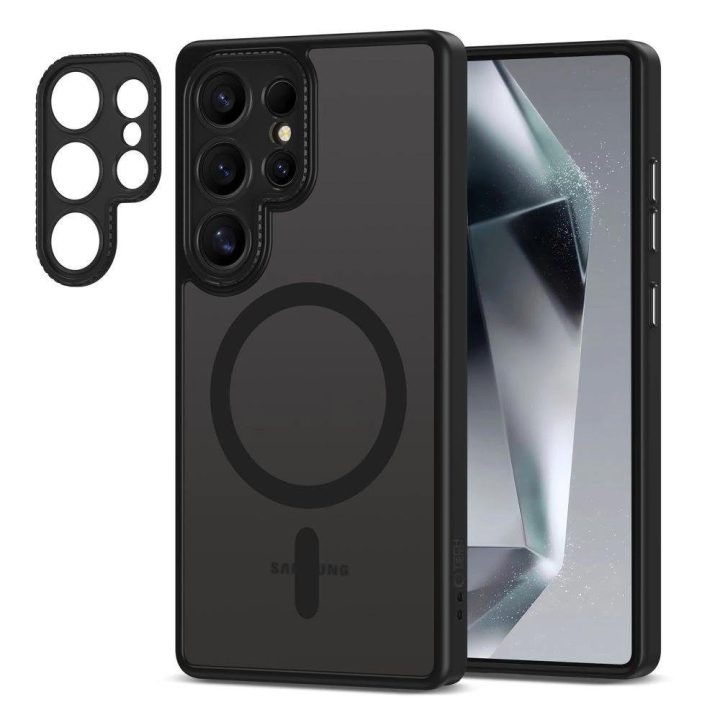 Dėklas skirtas Samsung Galaxy S25 Ultra – juodos spalvos
