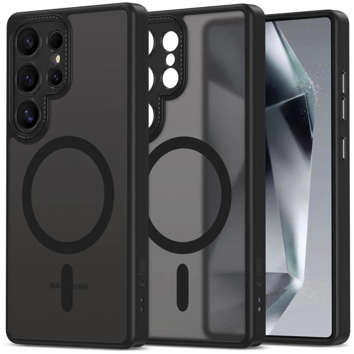 Dėklas skirtas Samsung Galaxy S25 Ultra – juodos spalvos