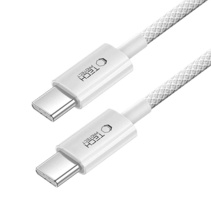 USB-C įkrovimo laidas Ultraboost Lite PD 60W 3A 100 cm pilkas