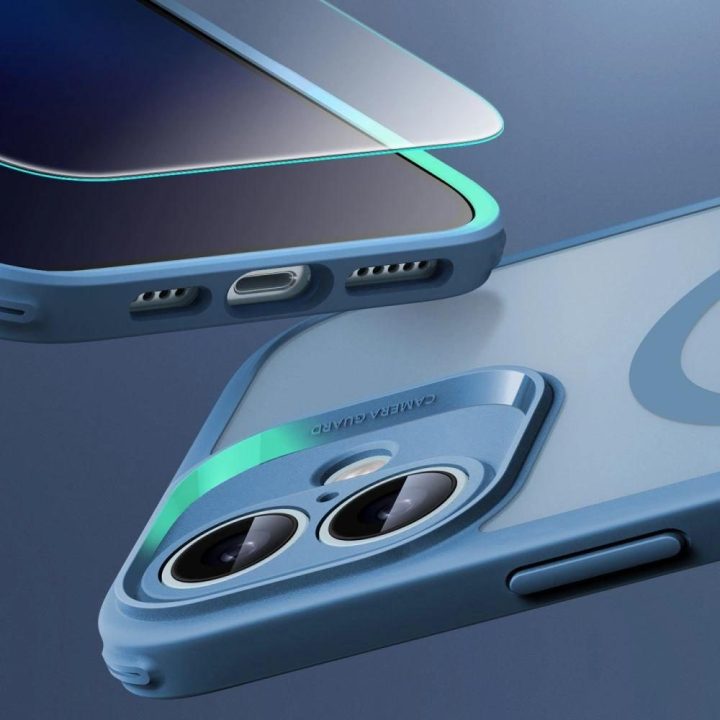 ESR Classic Pro magnetinis dėklas HaloLock MagSafe iPhone 16 mėlynas