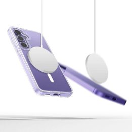 Dėklas FlexAir Hybrid MagSafe Samsung Galaxy S25