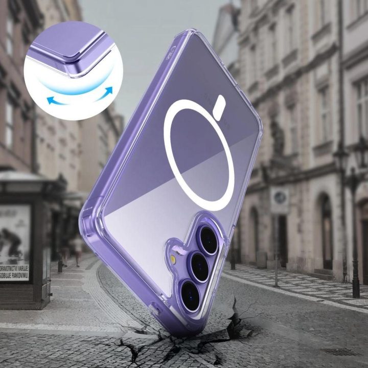 Dėklas FlexAir Hybrid MagSafe Samsung Galaxy S25