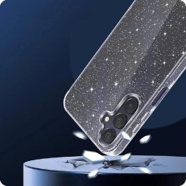 Blizgus permatomas FlexAir“ dėklas Samsung Galaxy S25“