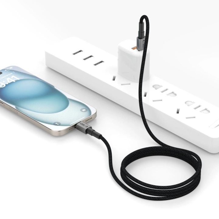 Ultraboost DNA USB-C į Lightning laidas, 27W PD, 3A, 200 cm, pilkas