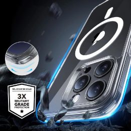 Skaidrus ESR Classic Pro Set HaloLock MagSafe dėklas iPhone 16 Pro Max