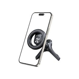 Magnetinis automobilio laikiklis su MagSafe žiedais – Juodos spalvos