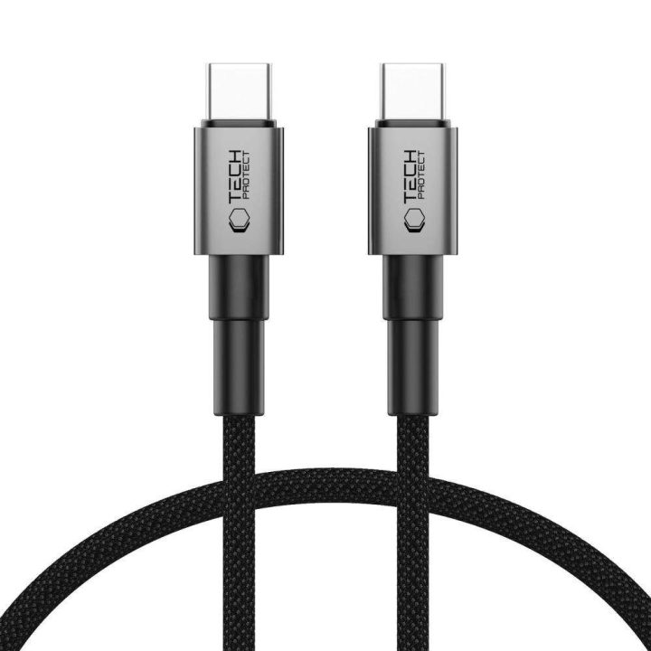 UltraBoost DNA USB-C įkrovimo kabelis 60W 3A, 50 cm, pilkas