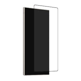 Grūdintas stiklas Puro Frame su juodu rėmeliu Samsung Galaxy S25 Ultra