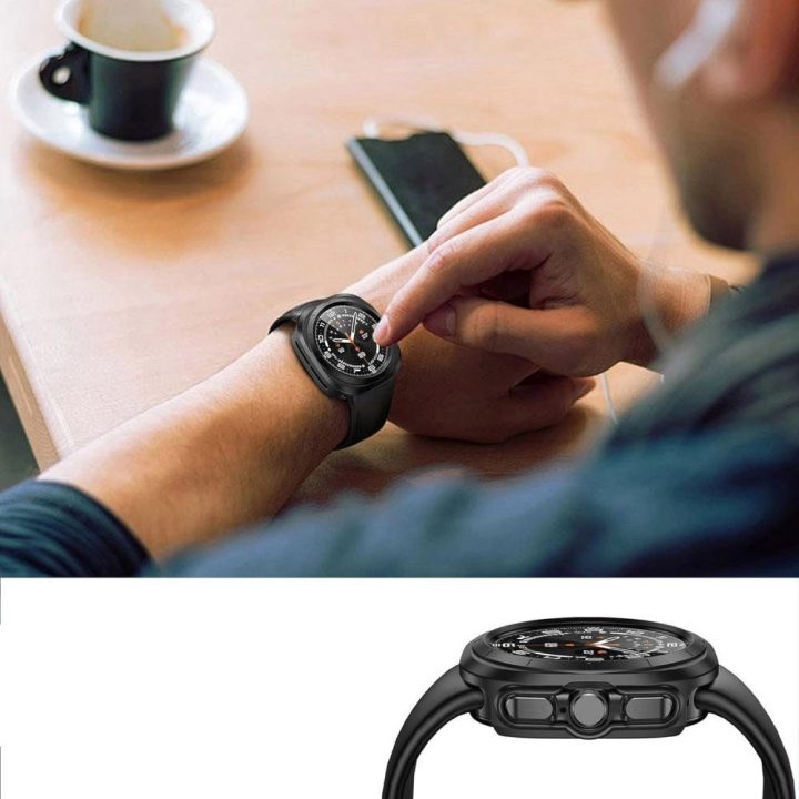 Dėklas Samsung Galaxy Watch Ultra (47mm) – Juodas