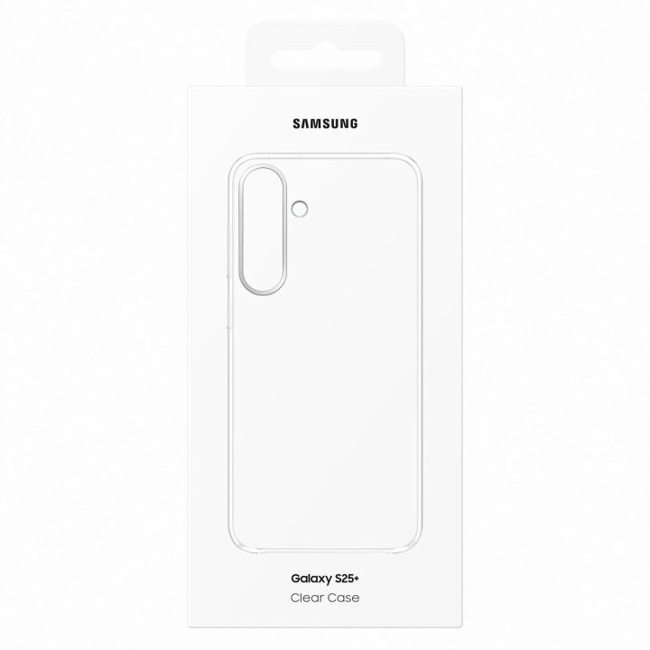 Samsung Silikoninis Dėklas Samsung Galaxy S25+ – Skaidrus