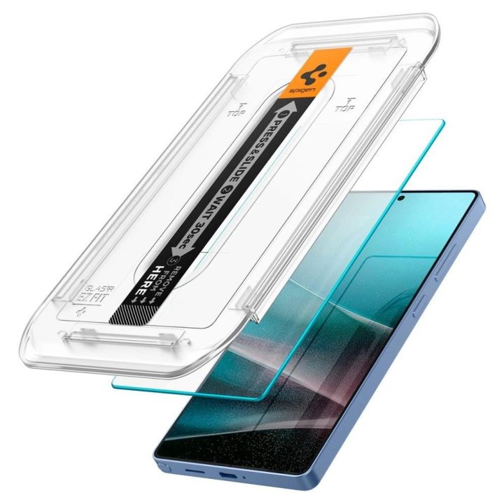 2 grūdinto stiklo apsaugos Samsung Galaxy S25 Ultra – skaidrios