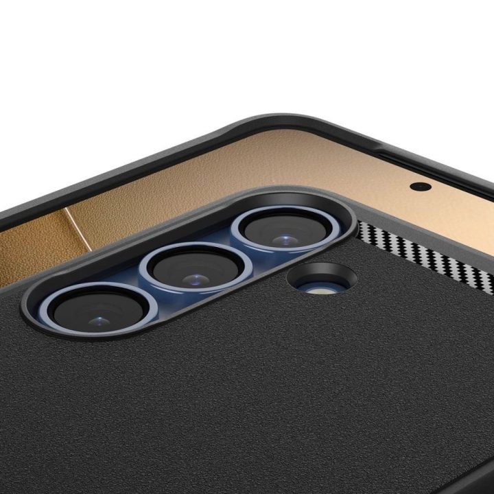 Dėklas Samsung Galaxy S25 – Matinė Juoda