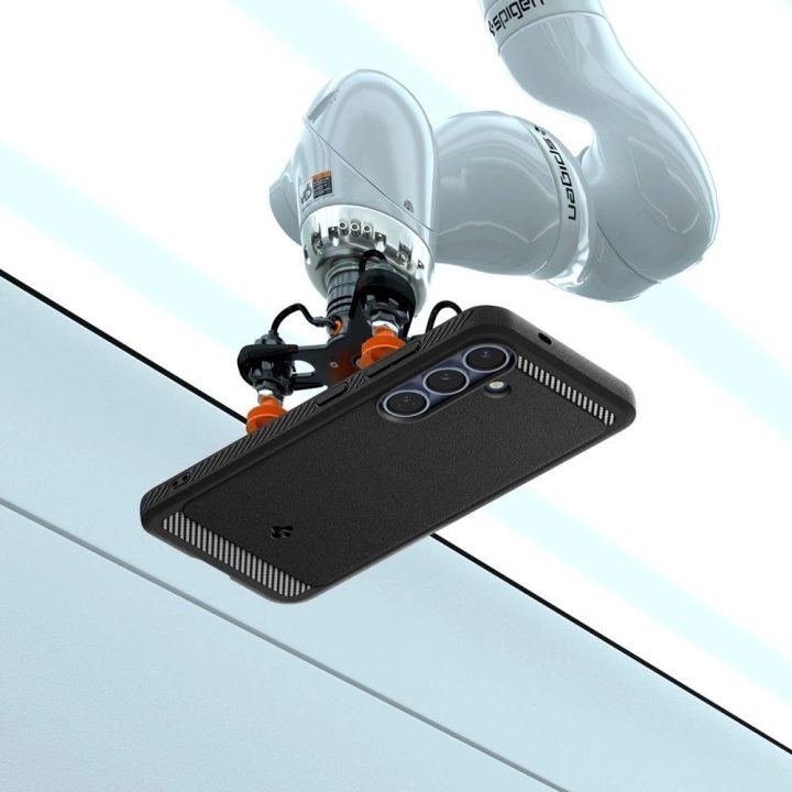 Dėklas Samsung Galaxy S25 – Matinė Juoda