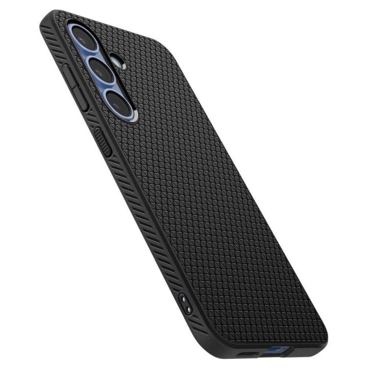 Dėklas Samsung Galaxy S25 – Matinė Juoda