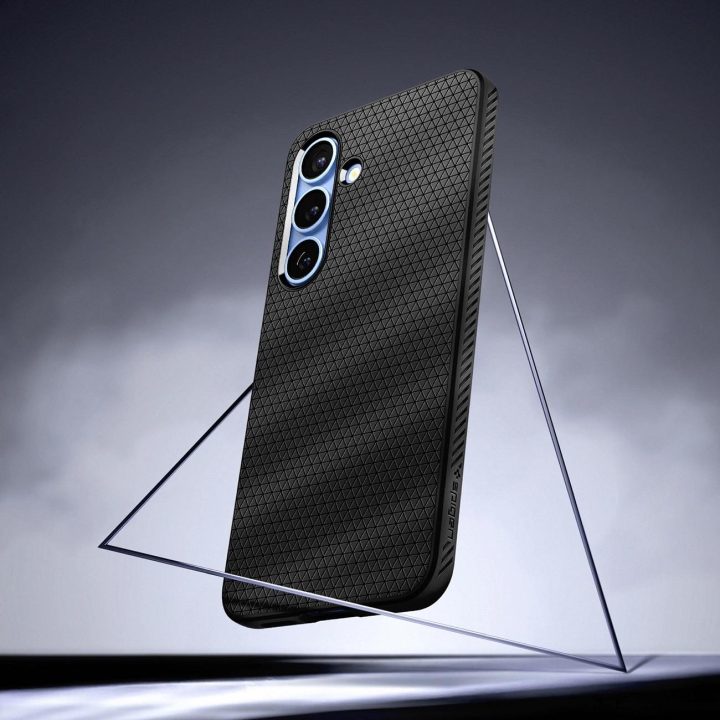 Dėklas Samsung Galaxy S25 – Matinė Juoda