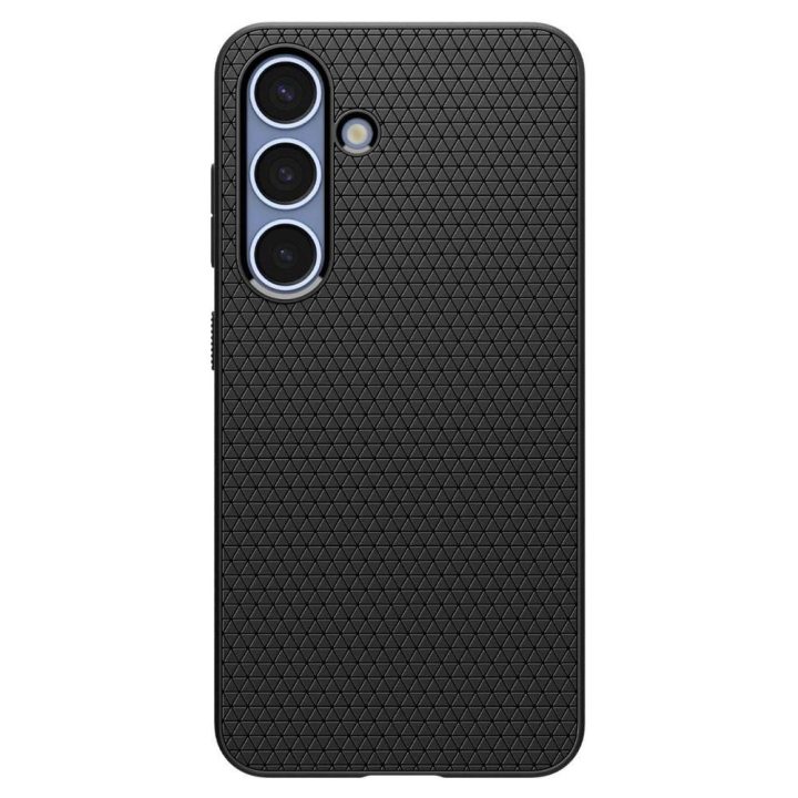 Dėklas Samsung Galaxy S25 – Matinė Juoda