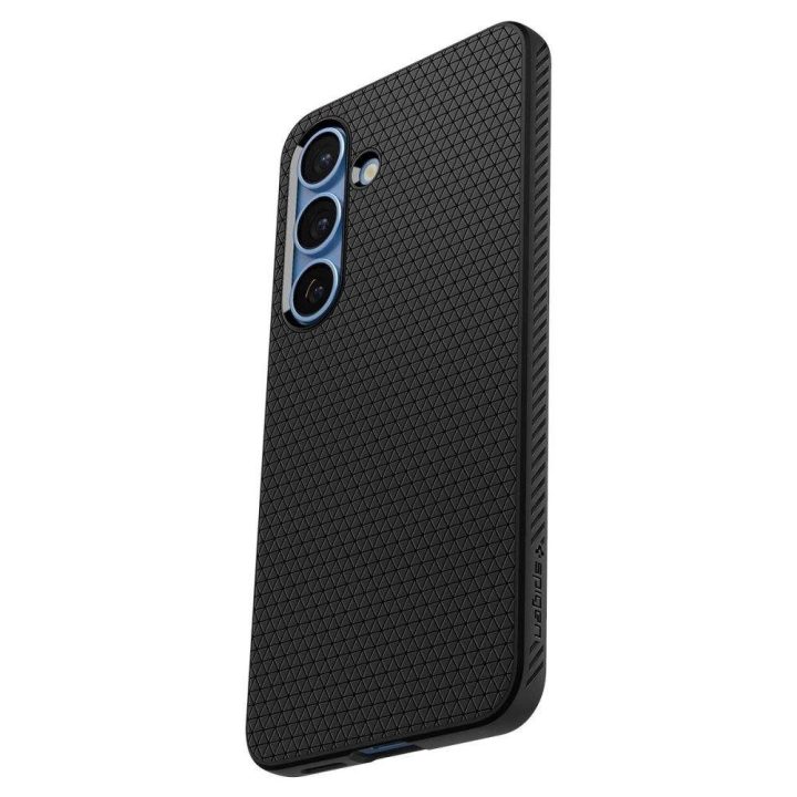 Dėklas Samsung Galaxy S25 – Matinė Juoda
