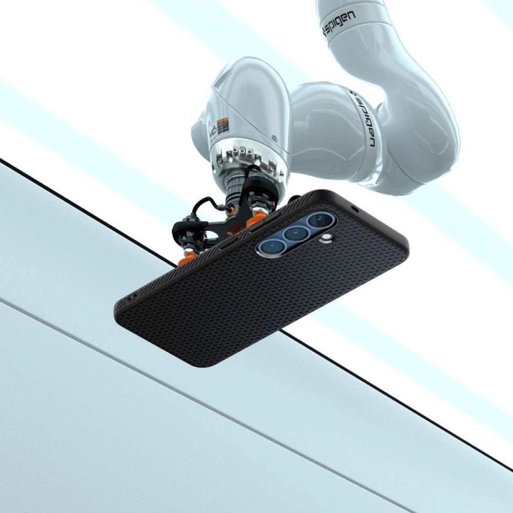 Dėklas Samsung Galaxy S25 – Matinė Juoda