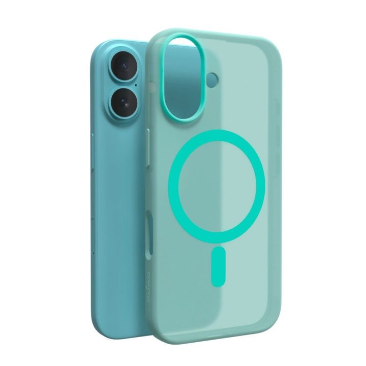 silikoninis dėklas iPhone 16 - Žalias
