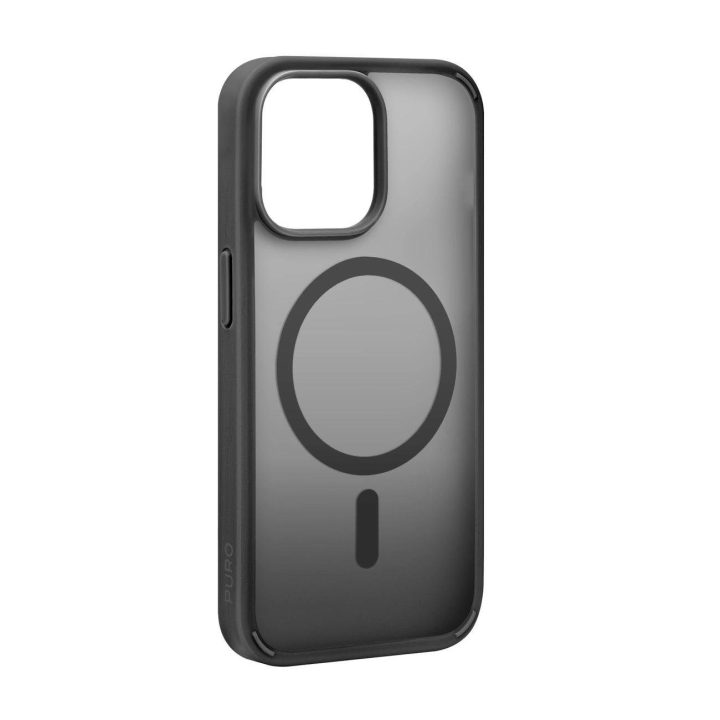 silikoninis dėklas iPhone 15 Pro Max - Juodas