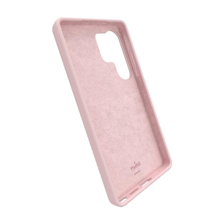 Puro Icon silikono dėklas Samsung Galaxy S25 Ultra - Rožinis