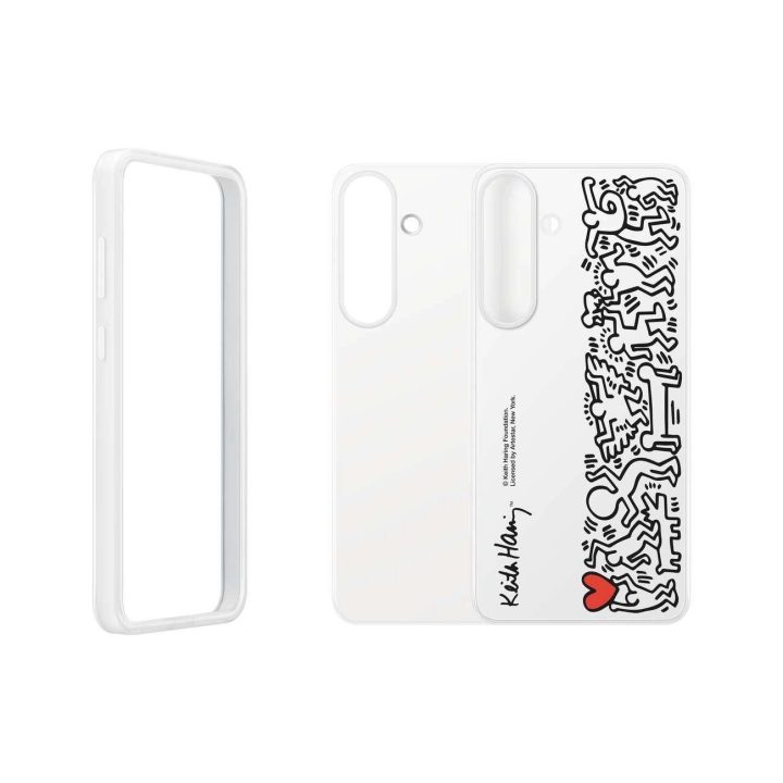 Samsung Flipsuit dėklas Samsung Galaxy S25+ – Baltas