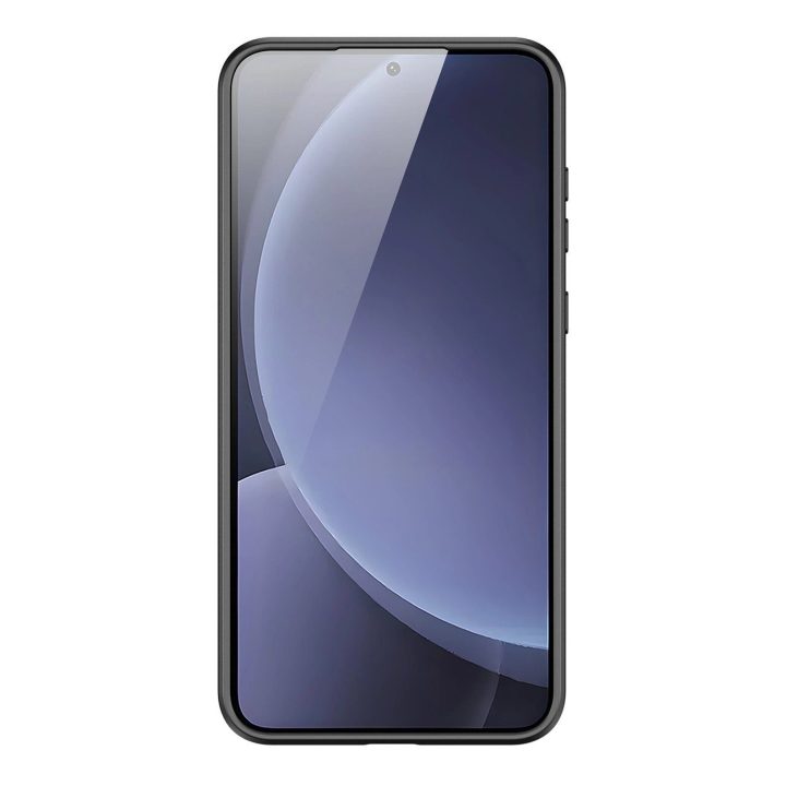Samsung Galaxy S25+ dėklas Rafi II“ su stovu ir pinigine – juodas