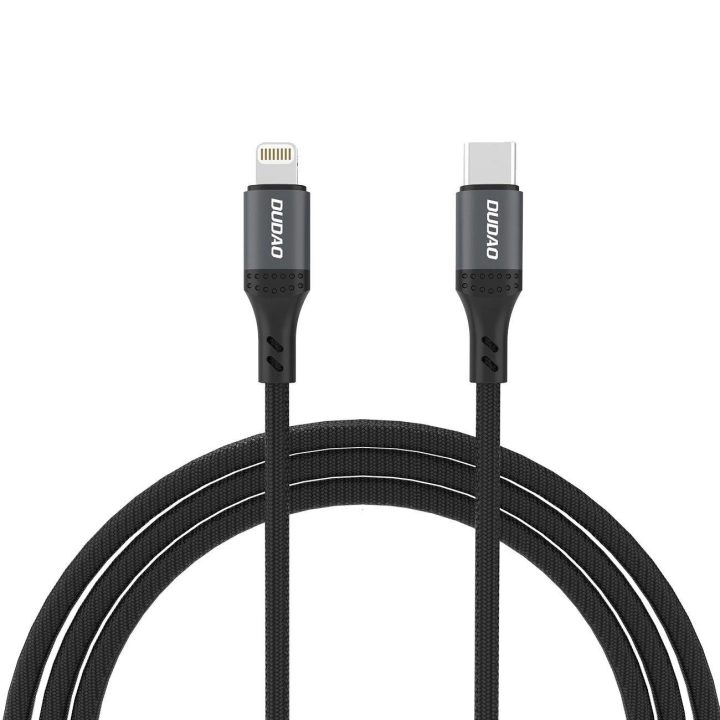 USB-C - Lightning 30W pintas laidas 1,2 m - juodas