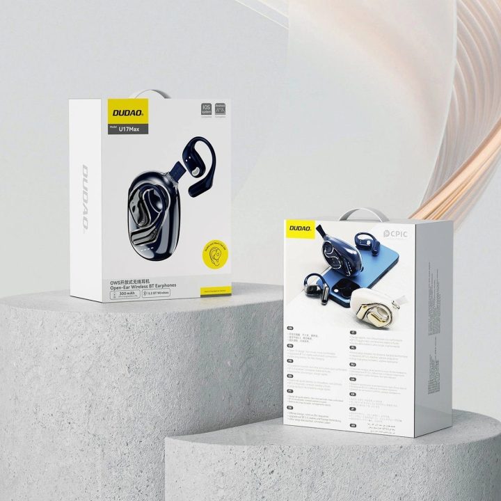 Belaidės Bluetooth ausinės U17Max – juodos