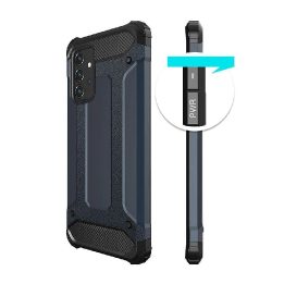 Hibridinis šarvuotas dėklas Samsung Galaxy A26 - sidabrinis