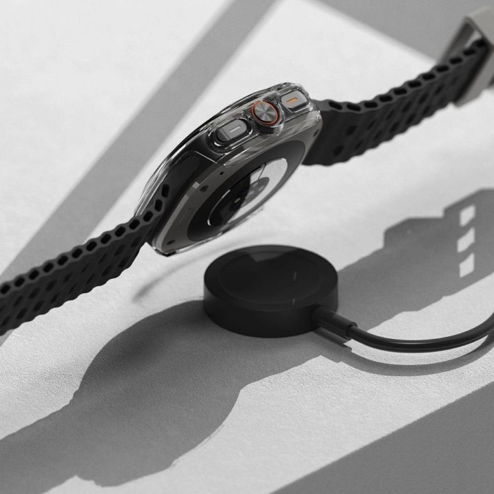 Ringke plonas dėklas ir grūdinto stiklo apsauga Samsung Galaxy Watch Ultra 47mm – skaidrus