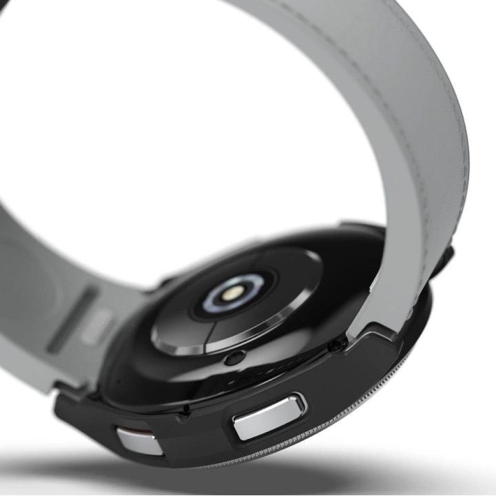 Ringke Slim dėklų rinkinys (2 vnt.) Samsung Galaxy Watch 6 Classic 43 mm – juodas ir skaidrus