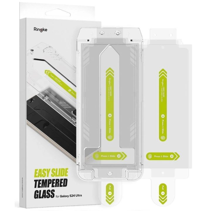 Ringke Easy Slide 2 vnt. grūdintas stiklas Samsung Galaxy S24 Ultra