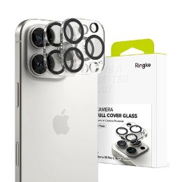 Grūdintas Stiklas iPhone 16 Pro / 16 Pro Max Kameros Apsaugai (2 vnt.)