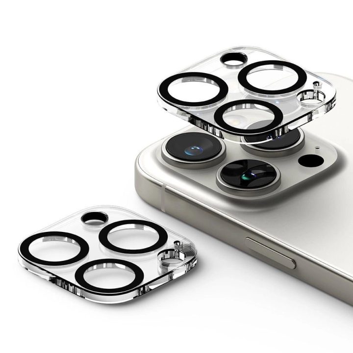 Grūdintas Stiklas iPhone 16 Pro / 16 Pro Max Kameros Apsaugai (2 vnt.)