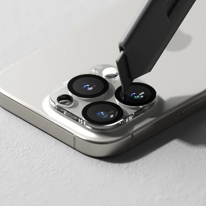 Grūdintas Stiklas iPhone 16 Pro / 16 Pro Max Kameros Apsaugai (2 vnt.)
