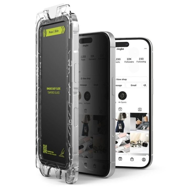 Privacy Glass 2-pack for iPhone 16 Pro