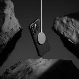 Ringke tvirtas MagSafe dėklas iPhone 16 Pro – juodas